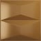 Ekena Millwork 11 7/8in. W x 11 7/8in. H Aberdeen EnduraWall Decorative 3D Wall Panel Covers 0.98 Sq. Ft. WP12X12ABDVG - alternate 1